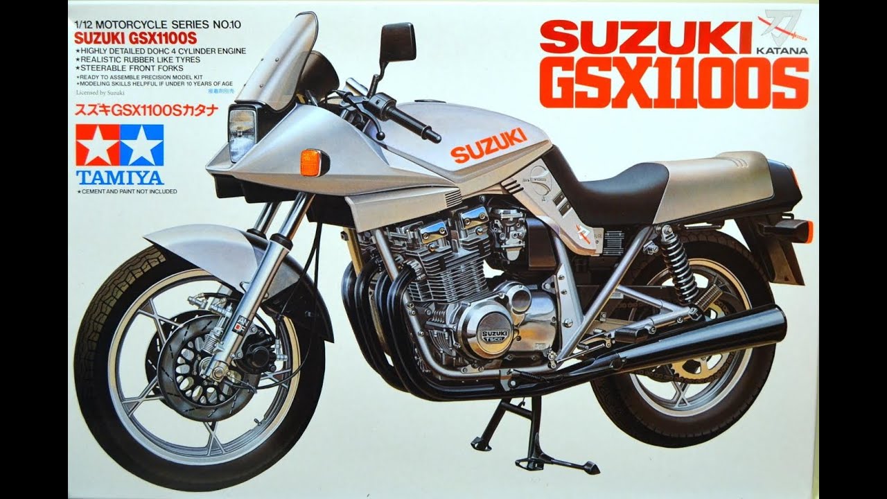 Unboxing & Overview: Tamiya 1/12 Suzuki GSX1100S Katana - YouTube