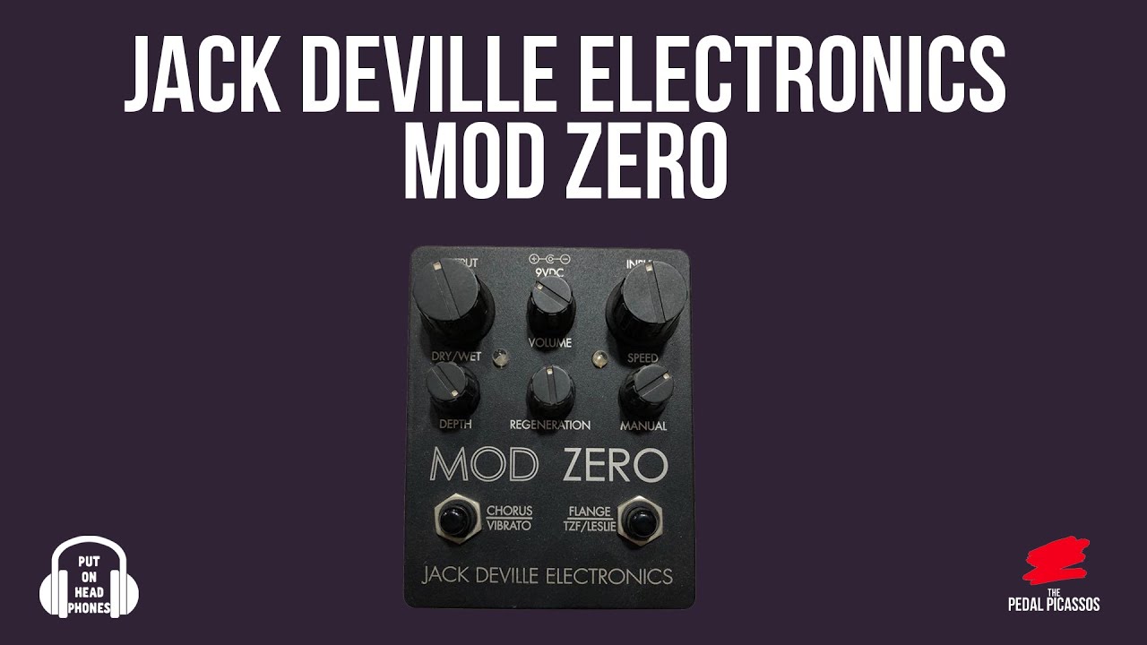 JACK DEVILLE ELECTRONICS MOD ZERO - YouTube