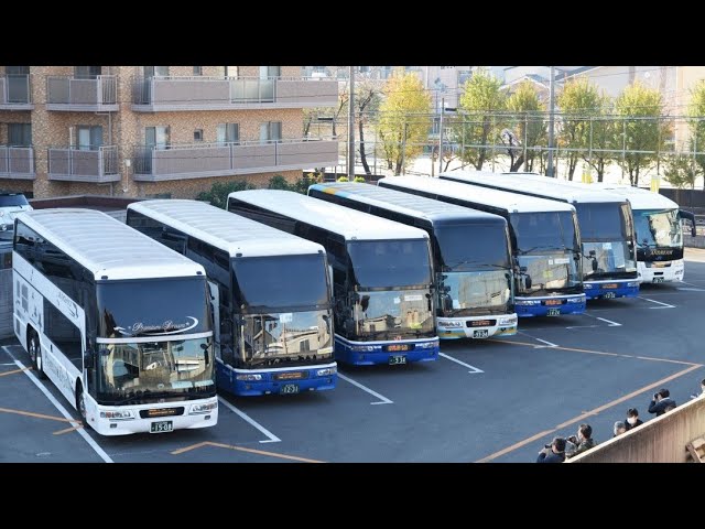 JRバス4社エアロキング「王者集結」KINGS SUMMIT in京丹波 - YouTube