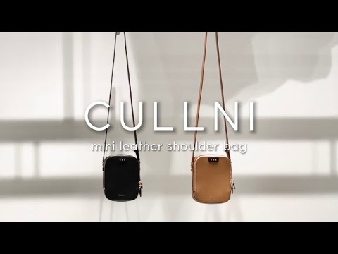 CULLNI(クルニ)のミニレザーショルダーバッグ-mini leather shoulder