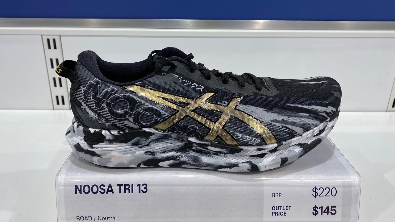 Asics Noosa Tri 13 (Black/Pure Gold) - Style Code: 1011B021-001