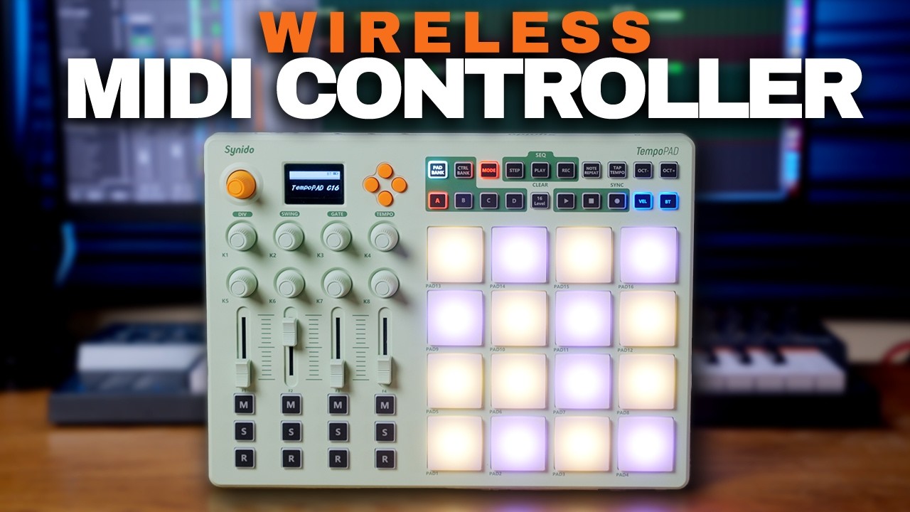 Speed Up Beat Production with This MIDI Drum Pad | Synido TempoPad