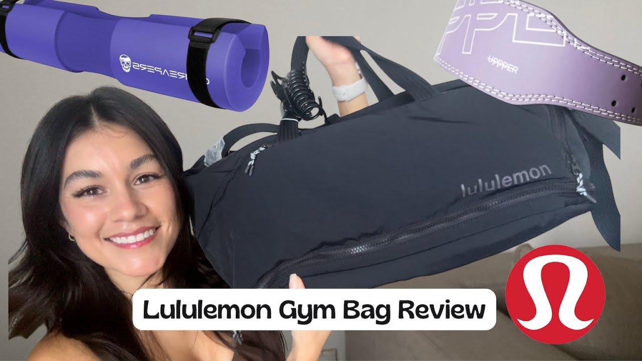 LULULEMON 3 in 1 Gym Duffle Bag 30L REVIEW | What's in my Gym Bag