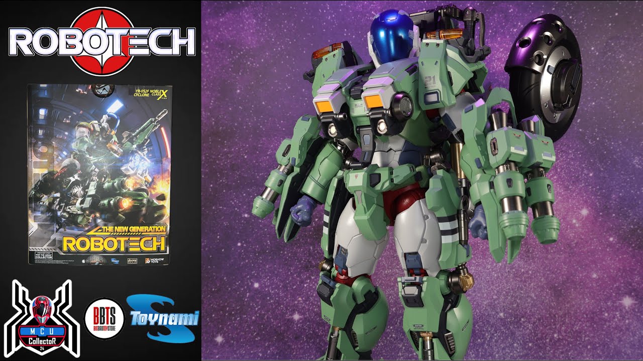 Toynami Moshow Toys Robotech YR-052F CYCLONE RIDE ARMOR The New