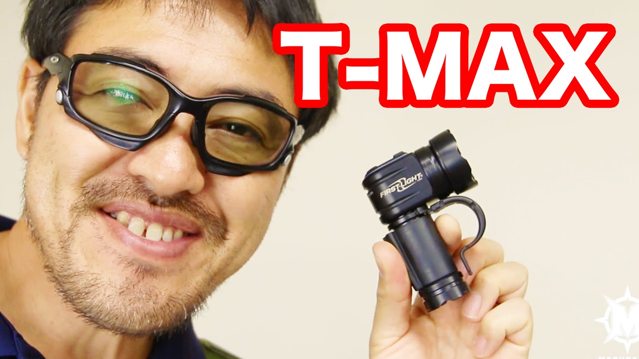 LED Tactical Light] FIRST-LIGHT USA T-MAX [Mac Sakai Review Video