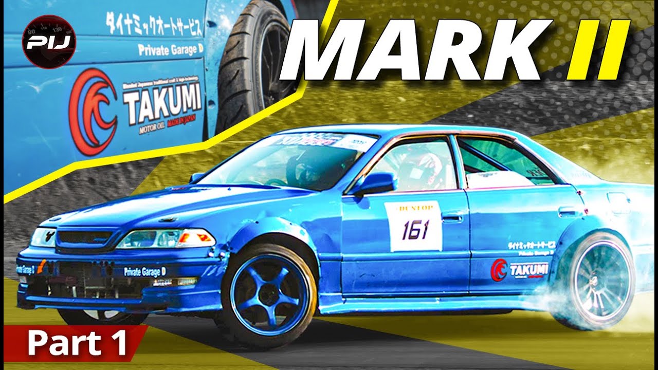 前編】ドリフト用に改造されたTOYOTA JZX100 MarkⅡのこだわり