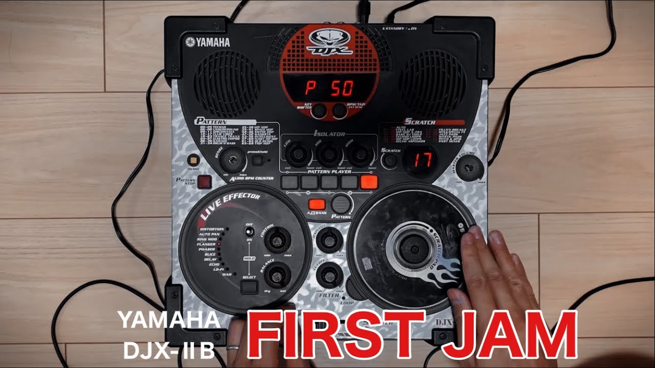 YAMAHA DJX-ⅡB:FIRST JAM - YouTube