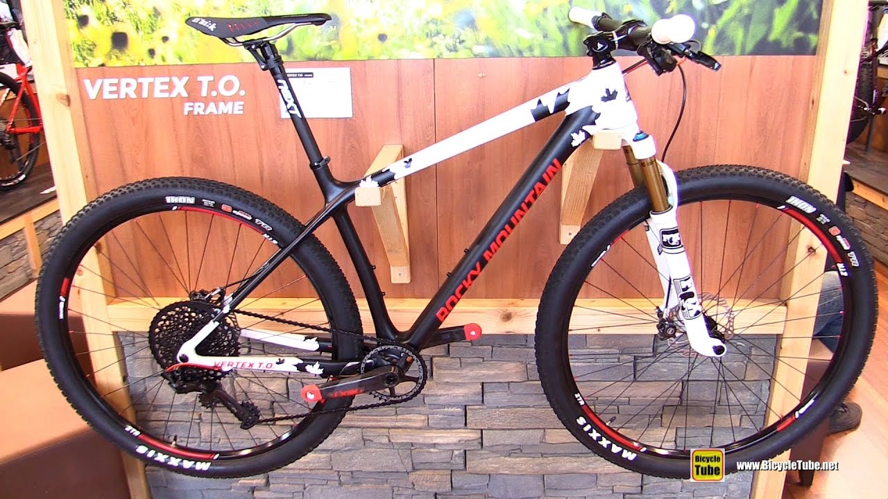 2017 Rocky Mountain Vertex T-O XC Race Bike Frame - Walkaround