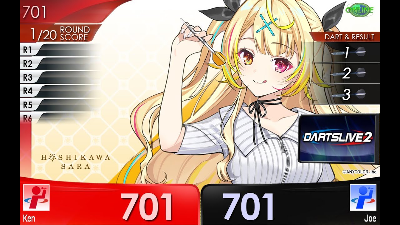 にじさんじ 星川サラ-DARTSLIVE Movie THEME - YouTube