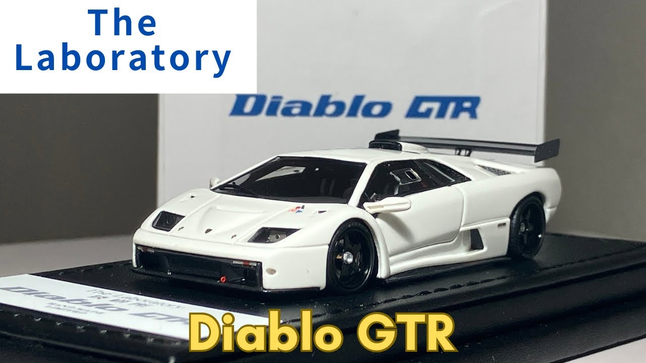 1/64 The Laboratory Lamborghini Diablo GTR - YouTube