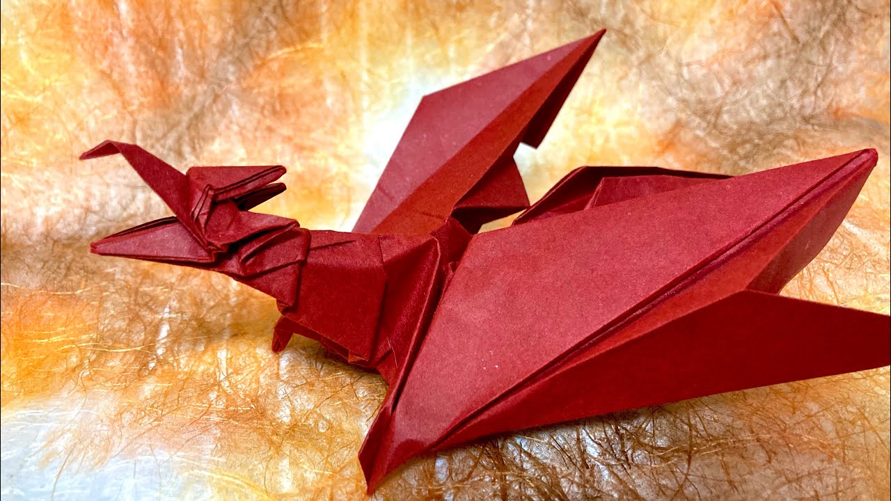 Origami】Dragon How to fold 【折り紙】ドラゴンの折り方 - YouTube