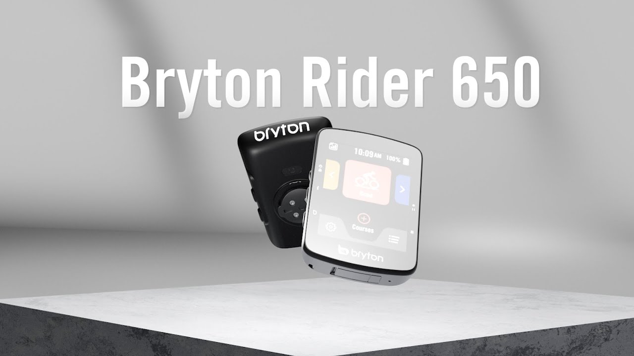 BRYTON ( ブライトン ) サイクルコンピューター 本体 RIDER 650 T