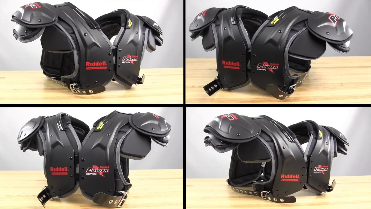 Riddell Power SPK+ FB / LB バックプレート付属 アメフト ショルダー