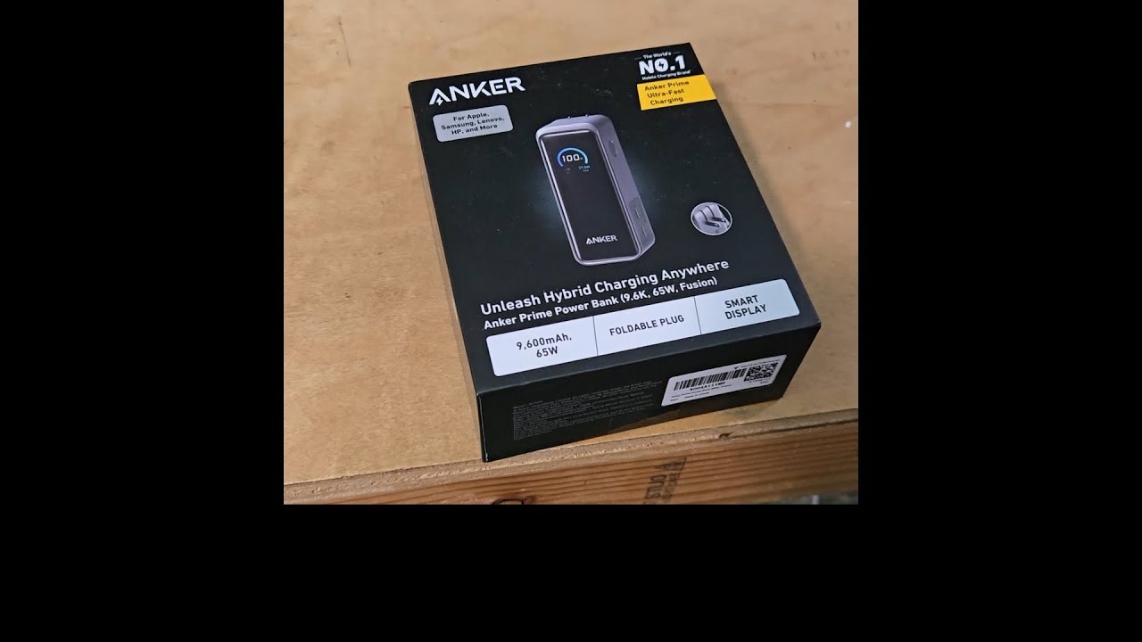 Anker Prime Power Bank Review: Compact 65W Charger with Built-in