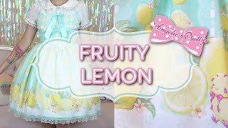 Angelic Pretty FRUITY LEMON Review | Second Hand LOLITA Buying
