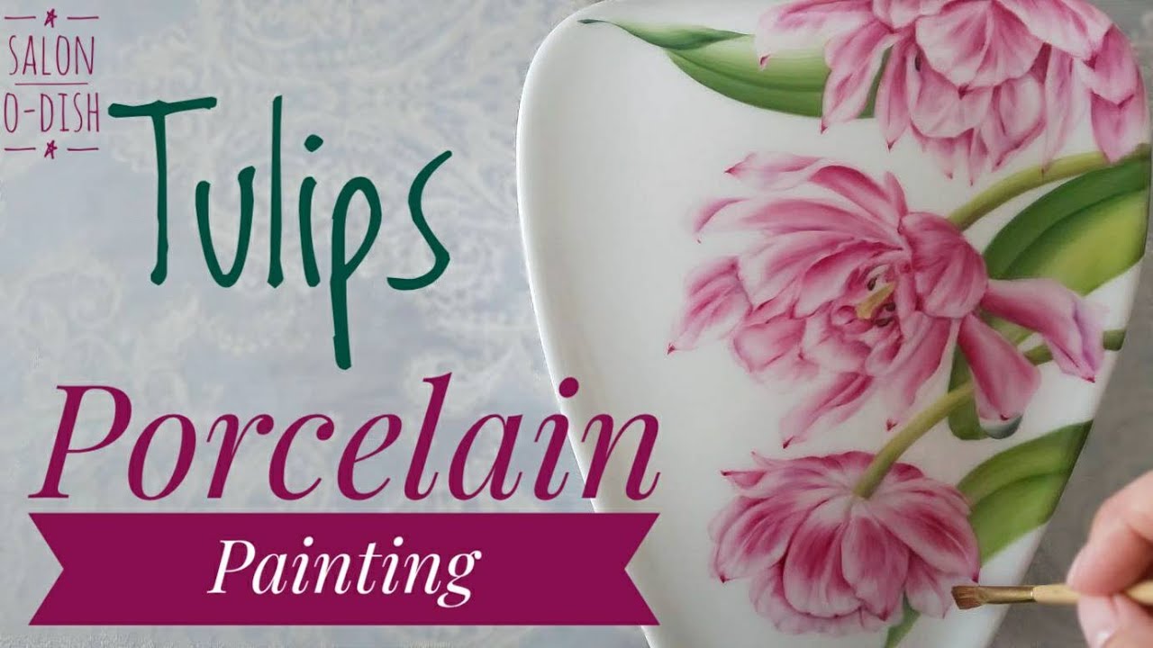 How to paint Double-flowered Tulip 】見たままを描いていく【八重咲