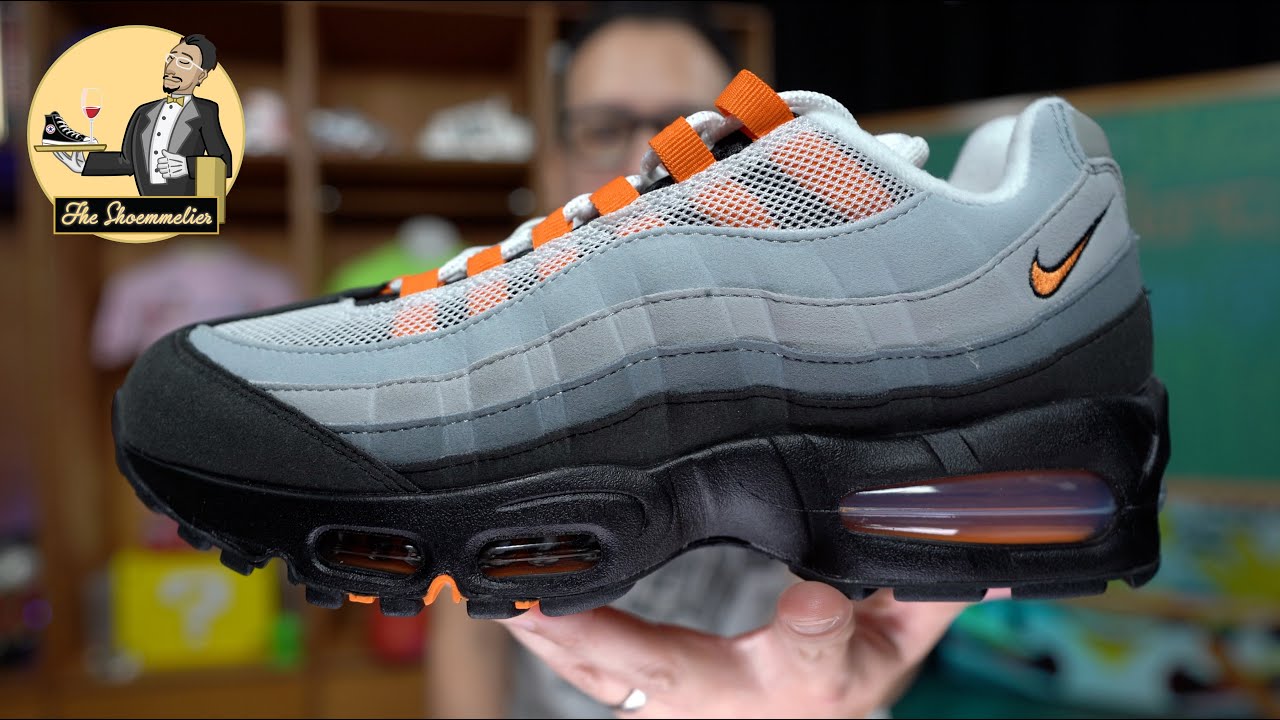 Nike Air Max 95 OG 'Bright Mandarin' | WHAT'S IN THE BOX - YouTube