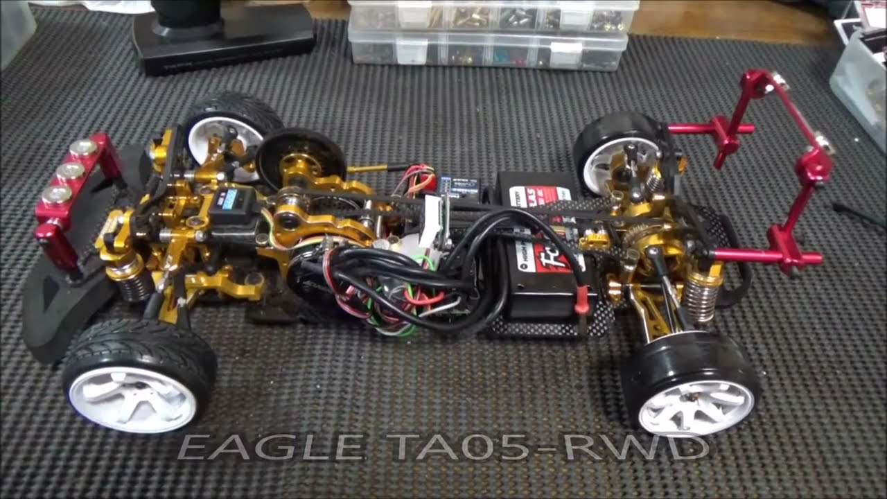RC DRIFT：EAGLE RACING TA05-RWD [KOMA CUSTOM] - YouTube