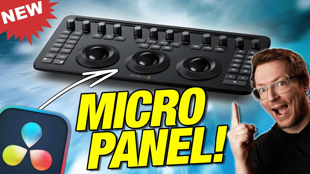Should you buy the new Micro Panel for Davinci Resolve 19?! - YouTube
