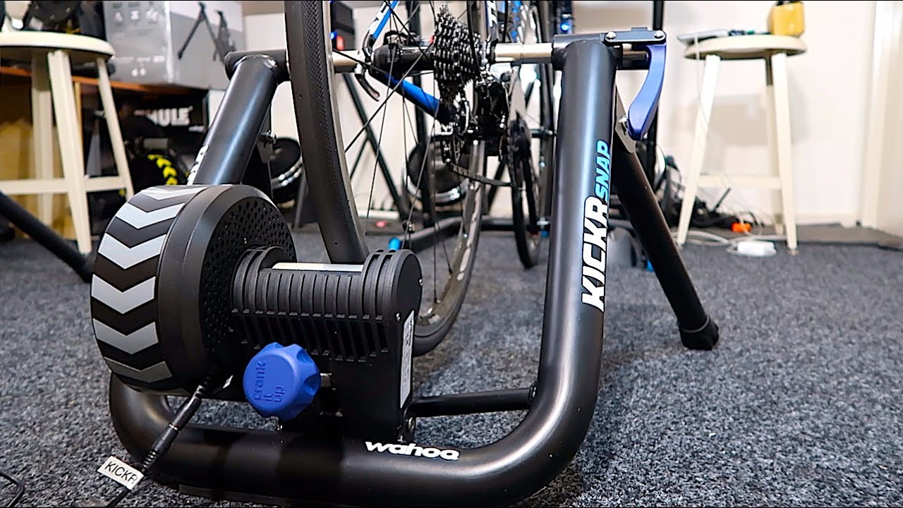 First Look: New Wahoo Kickr SNAP Smart Trainer (SNAP17) - YouTube