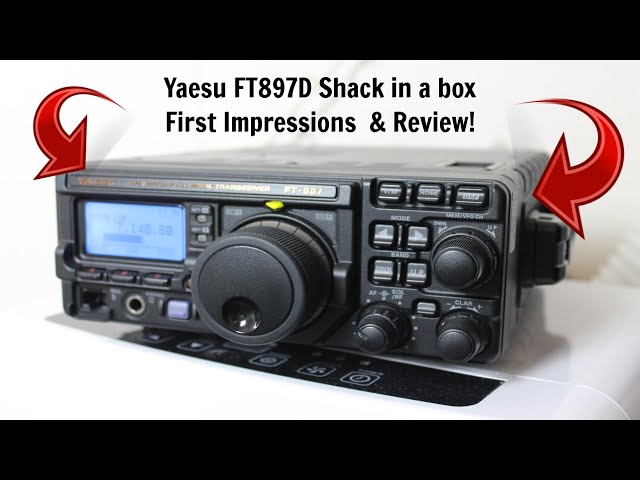 Yaesu FT 897D First Impressions Review! Perfect beginner HF