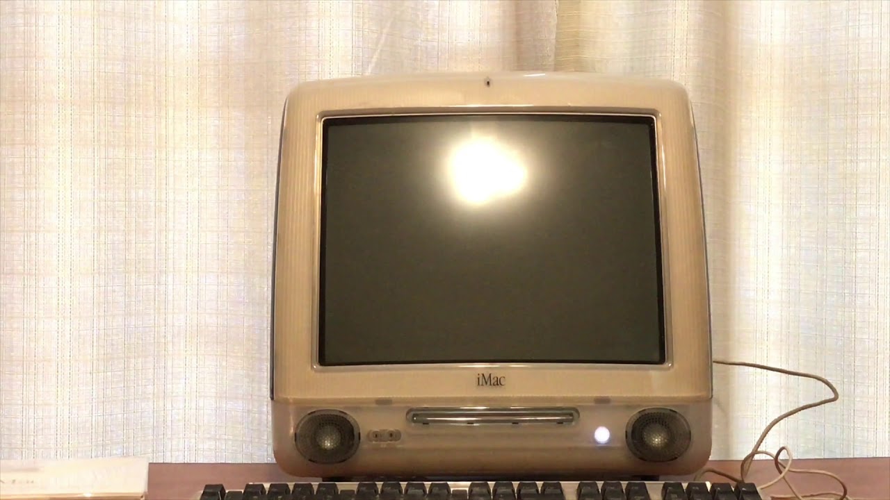 iMac G3 Graphite (600/256) Review (Early 2001) - YouTube