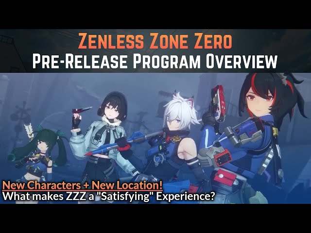 ZZZ】New Characters, Location, & Launch Info | Zenless Zone Zero