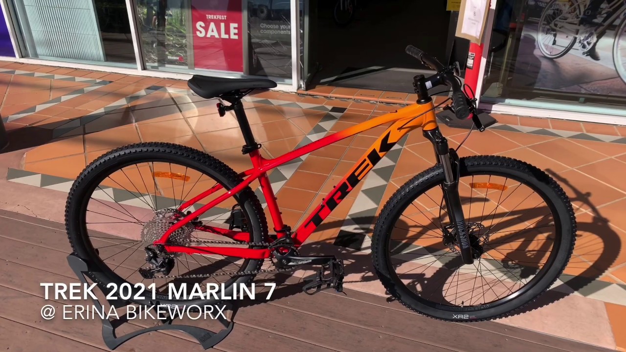 Trek 2021 Marlin 7 @ Erina Bikeworx - YouTube