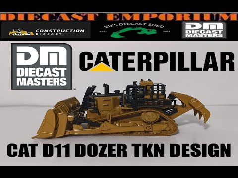 Diecast Masters Caterpillar D11 Dozer TKN Design 1:87 HO Scale