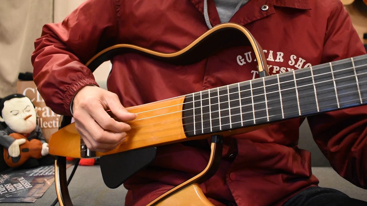 USED/YAMAHA SLG-120NW@guitarshoptantan - YouTube