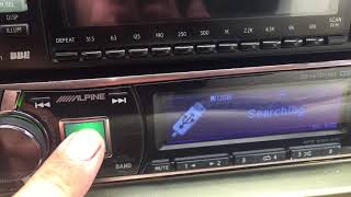 ALPINE 3341 DSP equalizer CDE-145J アルパイン カーステ