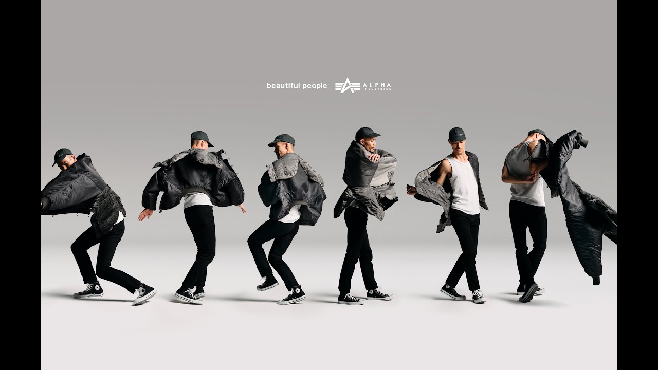 beautiful people × ALPHA INDUSTRIES⁠ ⁠Collaboration 4way DOUBLE