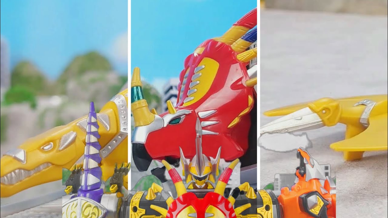 DX爆竜合体 マックスオージャ AbaRanger DX Max Ouja - YouTube