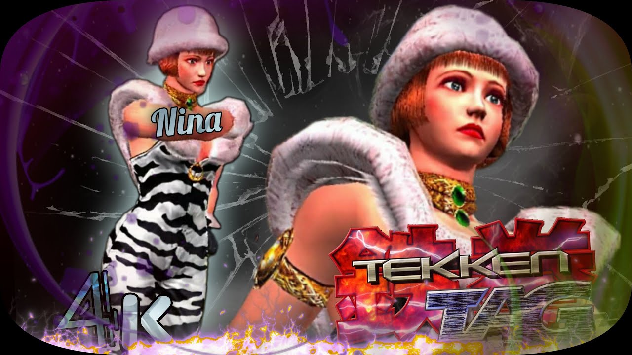 Double Anna Zebra Outfit ( Nina Moves ) Hard Tekken Tag Remastered