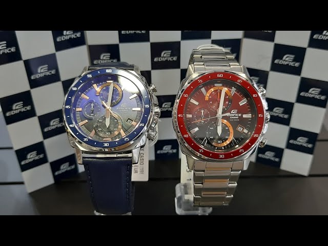 Casio Edifice EFV-600D-4AVUEF, EFV-600L-2AVUEF - YouTube