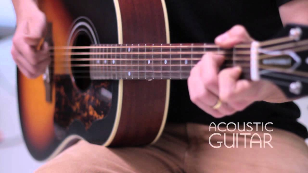 Epiphone Masterbilt AJ-45ME - YouTube
