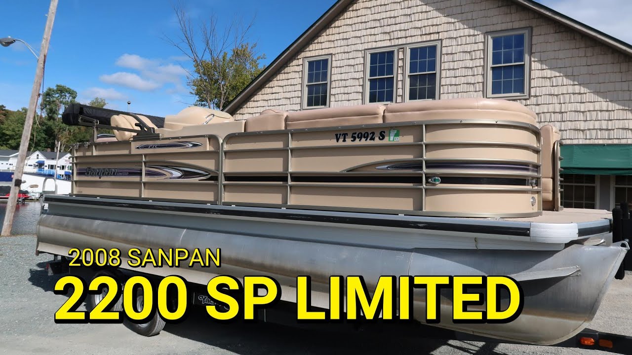 2008 Sanpan 2200 SP Limited: Your Dream Pontoon Boat Awaits - Full