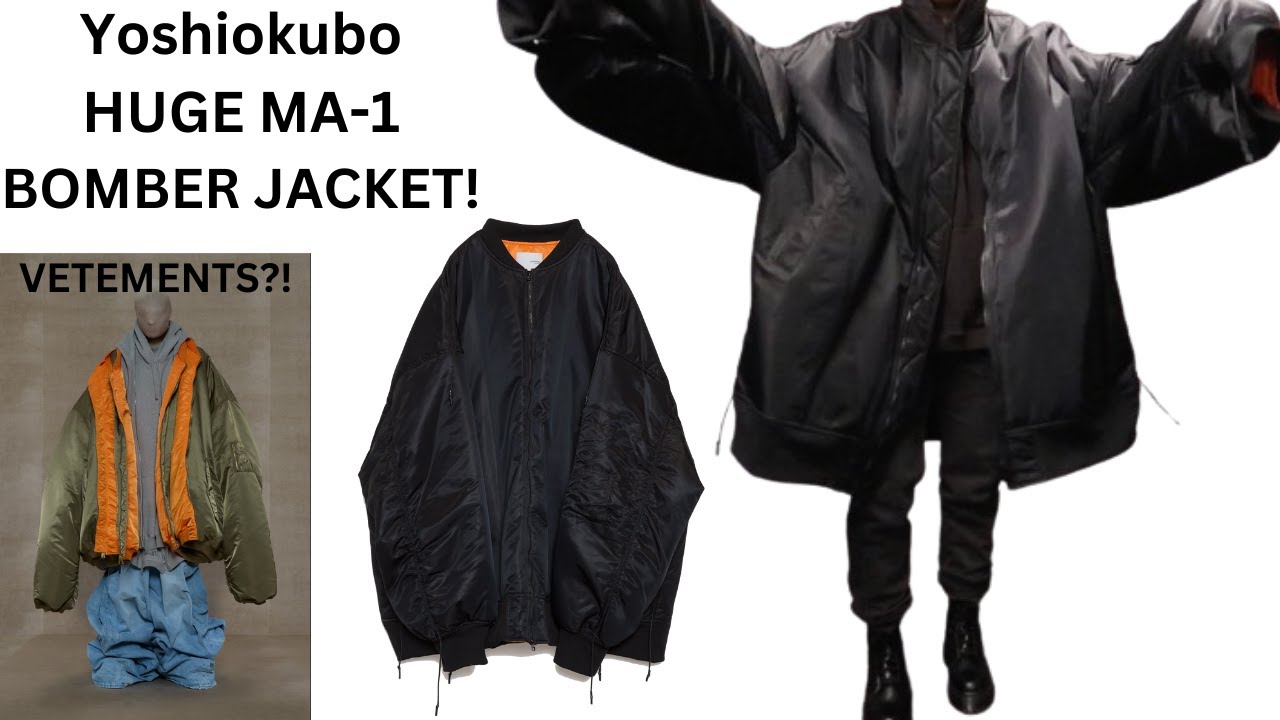 One of the Biggest Jackets Ever Made?! Yoshiokubo x Midwest MA-1