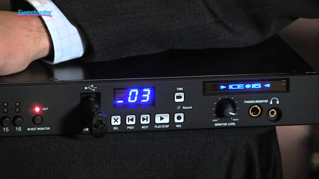 Allen & Heath ICE-16 Multitrack Recorder/Audio Interface Overview