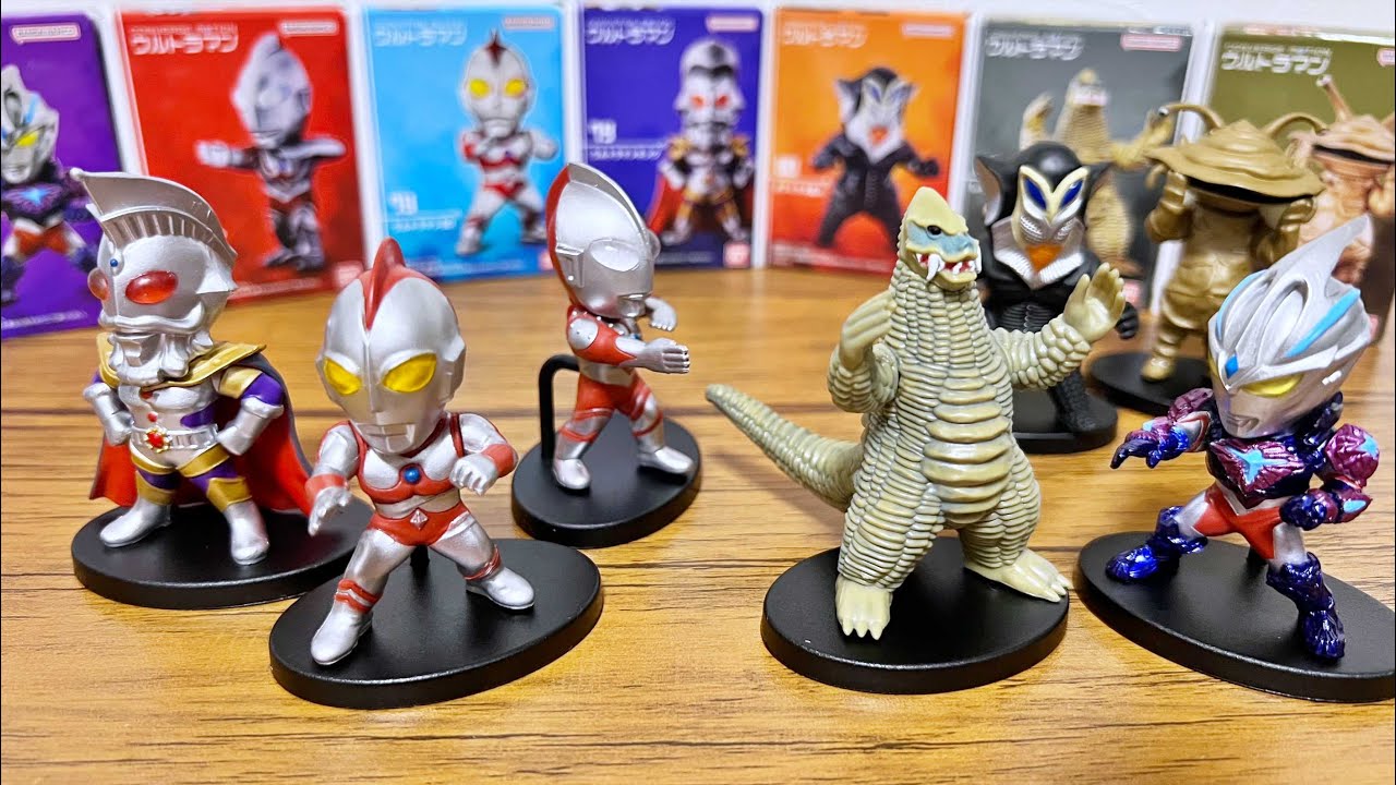 80めっちゃいい！】コンバージモーション ウルトラマン11 全7種