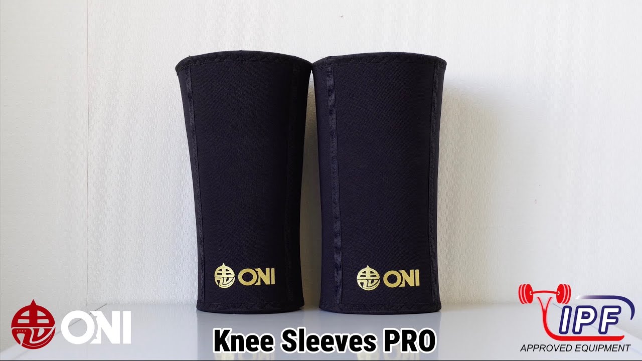 S級品】ONI ニースリーブPRO IPF公認 膝サポーター スクワット 鬼プロ