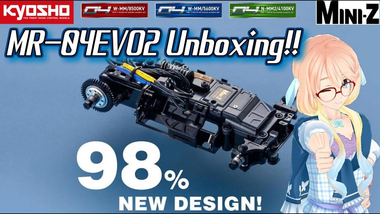 KYOSHO MINI-Z MR-04EVO2 Unboxing! A Deep Dive into the First Full