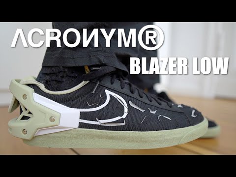 THESE ARE INSANE - ACRONYM NIKE BLAZER LOW REVIEW & ON FEET + HOW