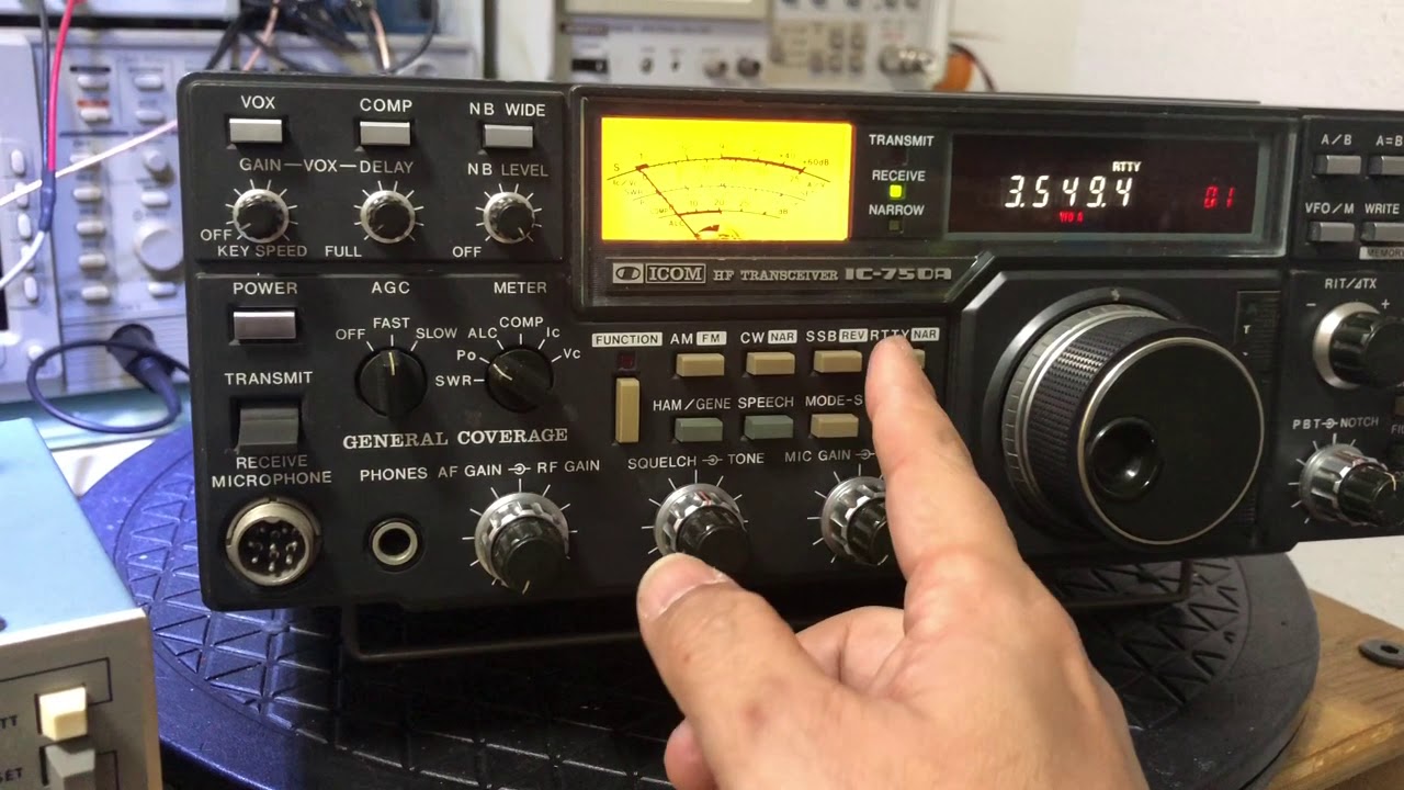 ICOM IC-750A 動作未確認 ICOM IC-750A 動作未確認 Yahoo!オークション