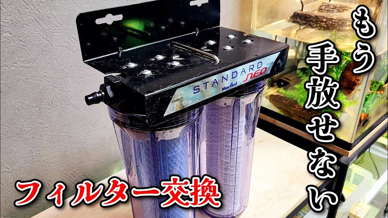 スタンダードネオ 水槽用塩素抜き 予備フィルター付き スタンダード