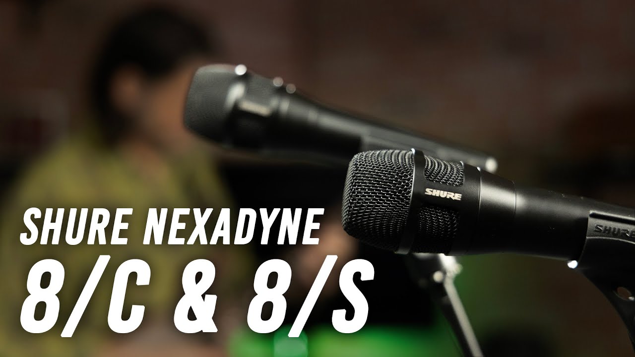 Shure Nexadyne 8/C & 8/S: How They Work & Live Test - YouTube