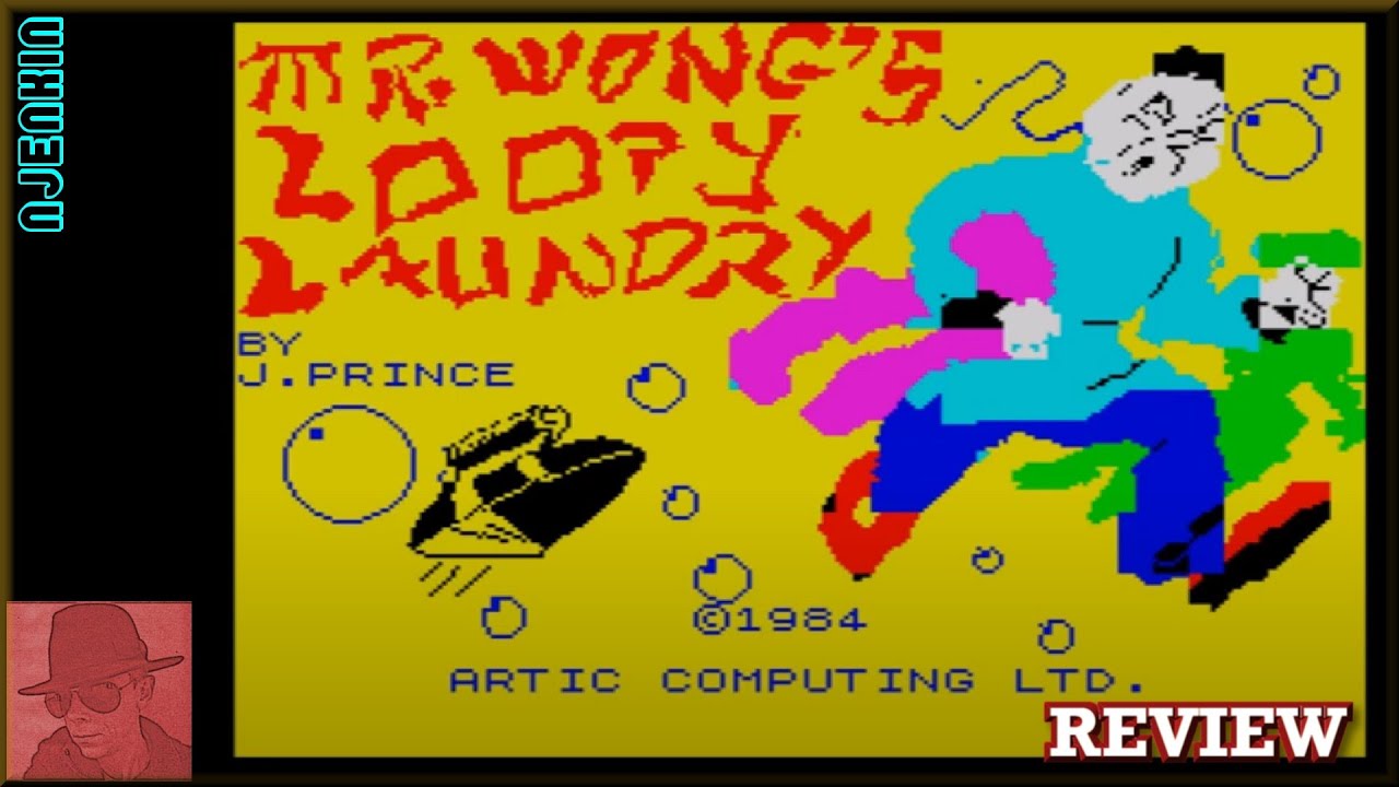 Mr Wong's Loopy Laundry - on the ZX Spectrum 48K !! with