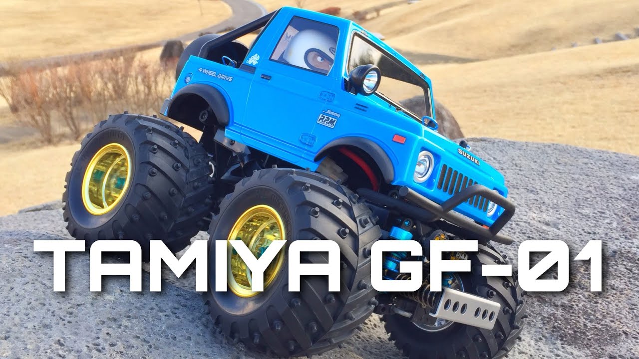 TAMIYA GF-01 NEW JIMNY BODY - YouTube