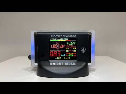 希少ナイトライダー レーダー探知機 Night2000 限定3000台 希少