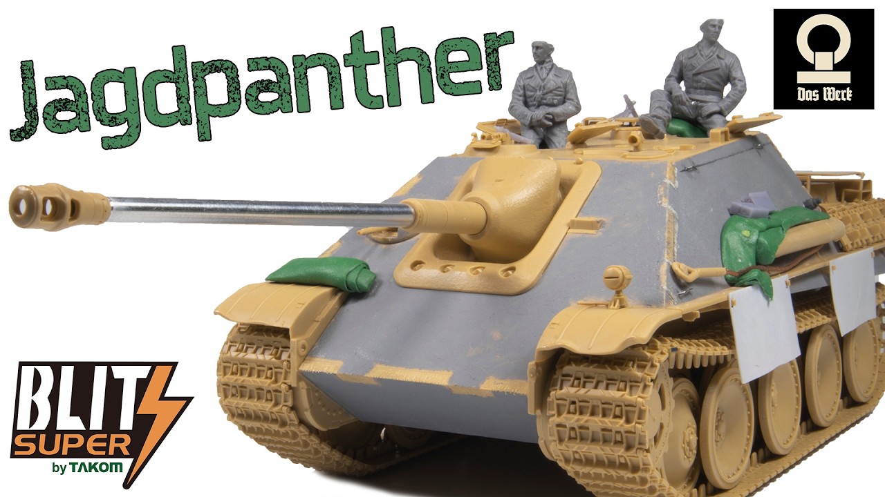 Jagdpanther G2 - Part 1 Construction - Das Werk 1/35 - YouTube